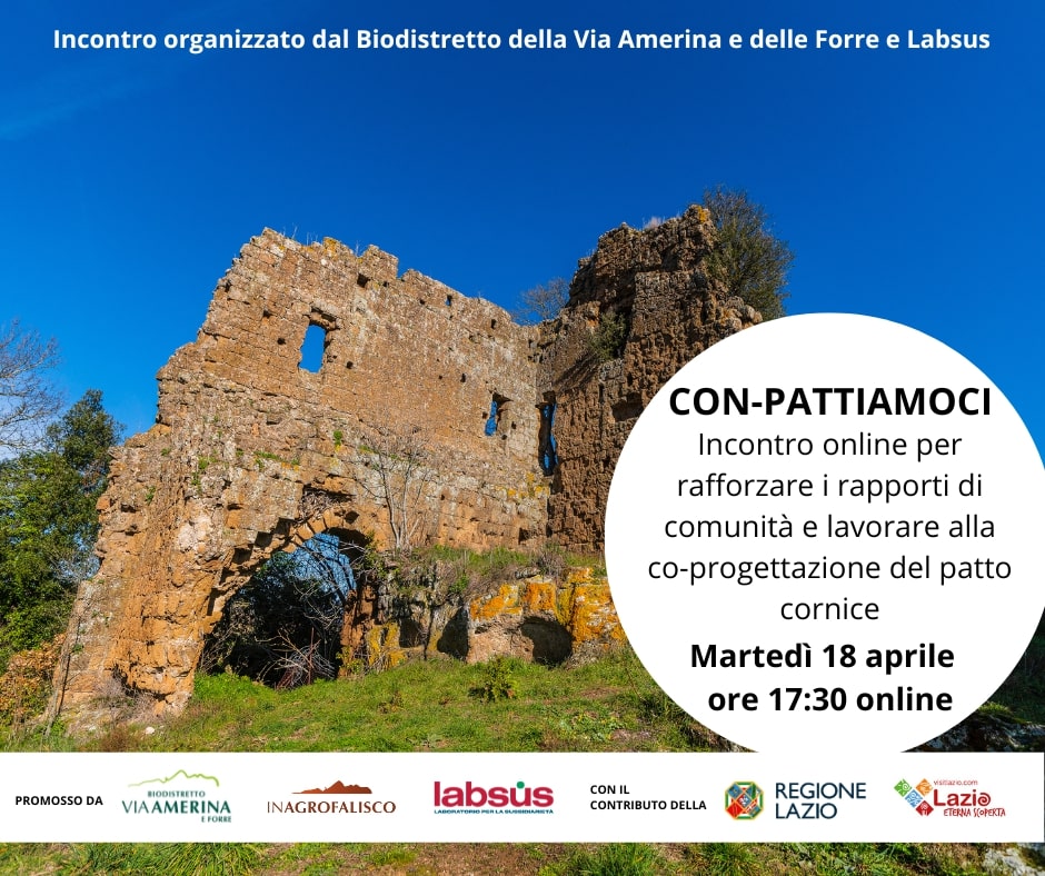 Locandina Locandina Cura dei beni comuni Agro Falisco e Monti Cimini 4 conferenza