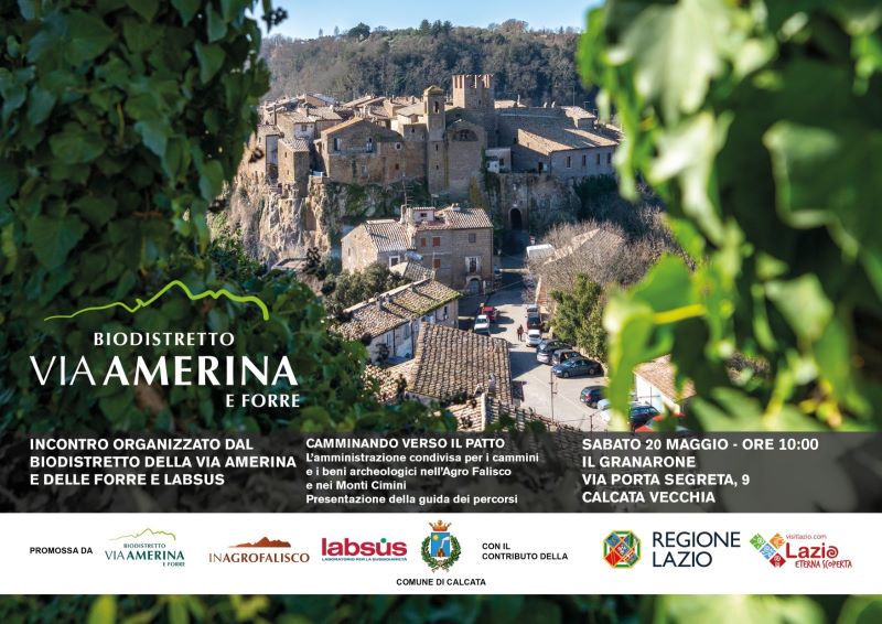Locandina Cura dei beni comuni nell’Agro Falisco e nei Monti Cimini Labsus Faleria conferenza 5