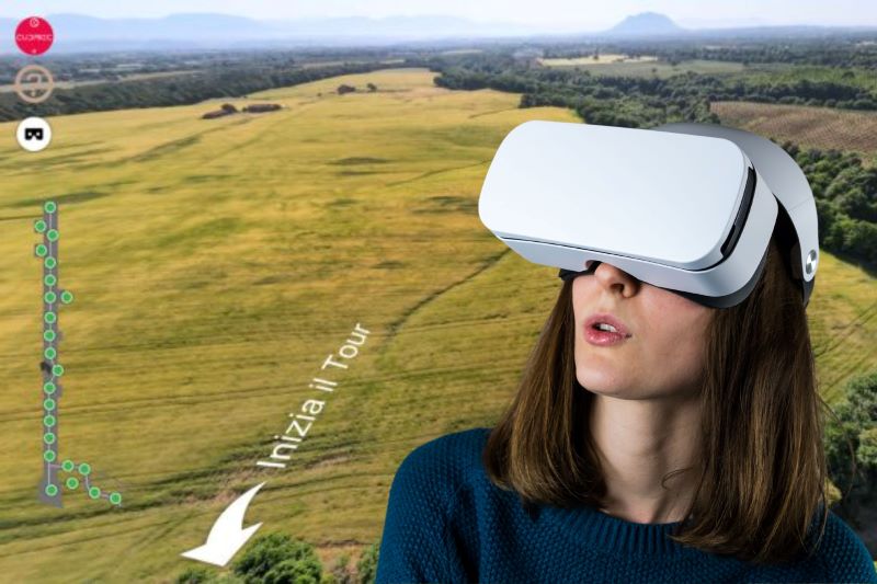 virtual tour Via Amerina