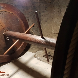 Argano a ruota del ponte levatoio