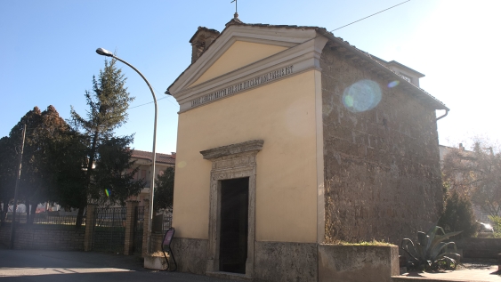 Esterno Cappella di San Lanno
