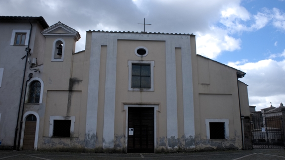 Chiesa di San Tolomeo - Entrata della Catacomba
