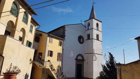 Chiesa Collegiata di San Silvestro Papa dalla piazza