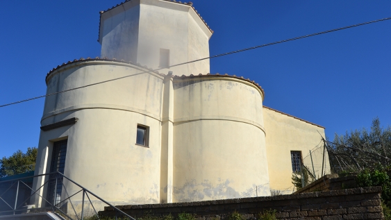 Chiesa della Pietrafitta vista laterale