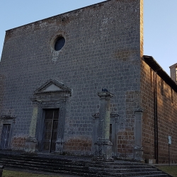 Scorcio della Chiesa Madonna del Soccorso a Corchiano