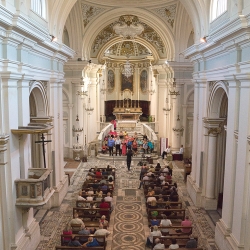 Navata centrale del Duomo dei Cosmati