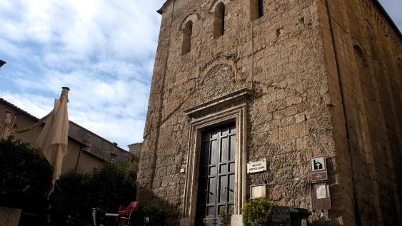 Facciata del Museo d'Arte Sacra di Orte