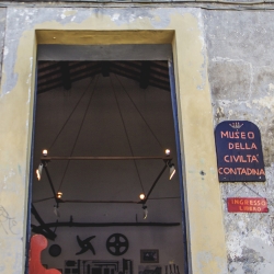 Entrata del Museo della Civiltà Contadina di Calcata