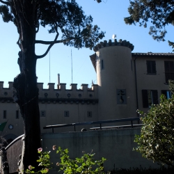 Palazzo Cencelli dal giardino