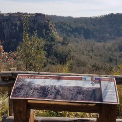 Panorama del Parco su Calcata