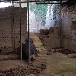Area delle terme del Porto Fluviale Romano di Seripola